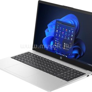 HP 255 G10 Laptop - Ryzen 5 7530U, 15.6", FULL HD, 512 GB, 8 GB, Radeon Graphics, ezüst szín