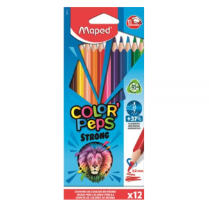Szines Ceruza Maped Color Peps Strong 12-es