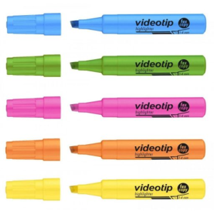 ICO szövegkiemelő Videotip 1-4mm, vegyes színek