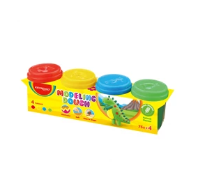 Modellező gyurma, 4 x 75 g, Keyroad