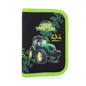 Oxybag Traktormintás kihajtható tolltartó