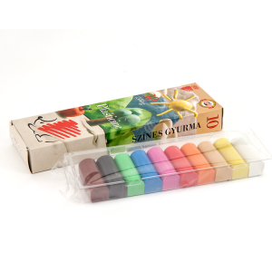 Ico Süni gyurma 10-es, 200 g, színes