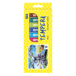 Tempera 10x12ml, -es készlet Educa vegyes szín