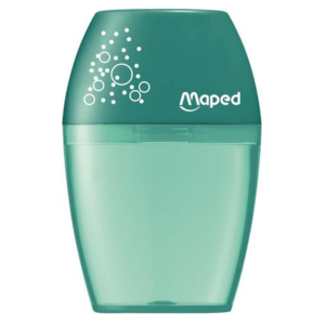 Hegyező, egylyukú, tartályos, MAPED "Shaker", vegyes színek