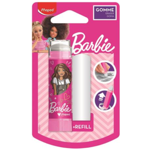 Radírstift, pótbéllel, MAPED "Barbie"