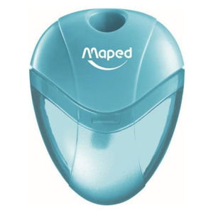 Hegyező, egylyukú, tartályos, MAPED "I-Gloo", vegyes színek