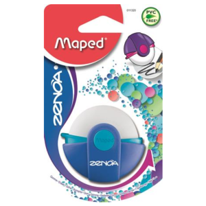 Radír, műanyag tokos, MAPED "Zenoa"