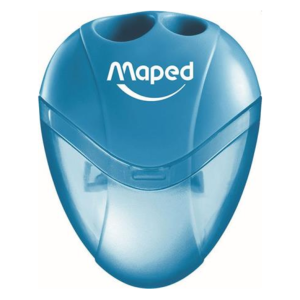 Hegyező, kétlyukú, tartályos, MAPED "I-Gloo", vegyes színek