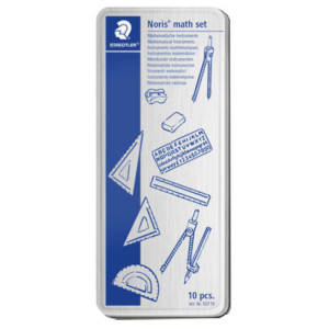 Staedtler Noris matematikai fémdoboz készlet