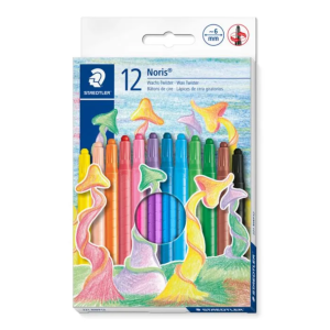 Staedtler Noris Club Wax Twister zsírkréta, 12 db-os
