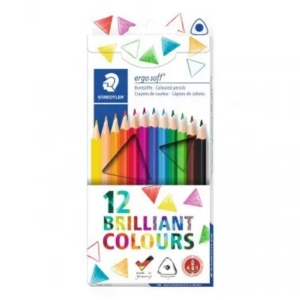 Staedtler Ergo Soft 12 színű háromszögletű színesceruza
