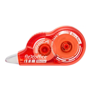 Flexoffice Hibajavító roller, 5 mm x 8 m, "FO-CT02", vegyes színek