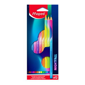 Maped Nightfall Wood színes ceruzák – 12 darabos kiszerelés