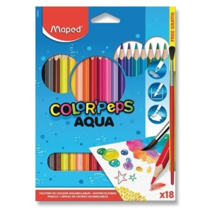 Maped Color'Peps Aqua színesceruza 18 szín + ecset