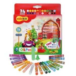 Colokit Oil Pastel olajpasztell kréta, 24 szín
