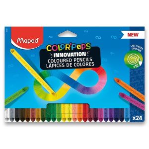 Maped fa nélküli zsírkréta - Color`Peps Infinity 24 db