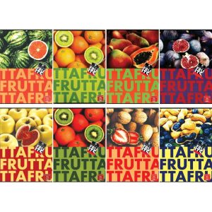Pigna Fruits füzet A/5 32 lapos kockás