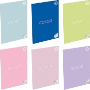 T-Creatív Uni-color kockás füzet - 27-32 - pasztell színek